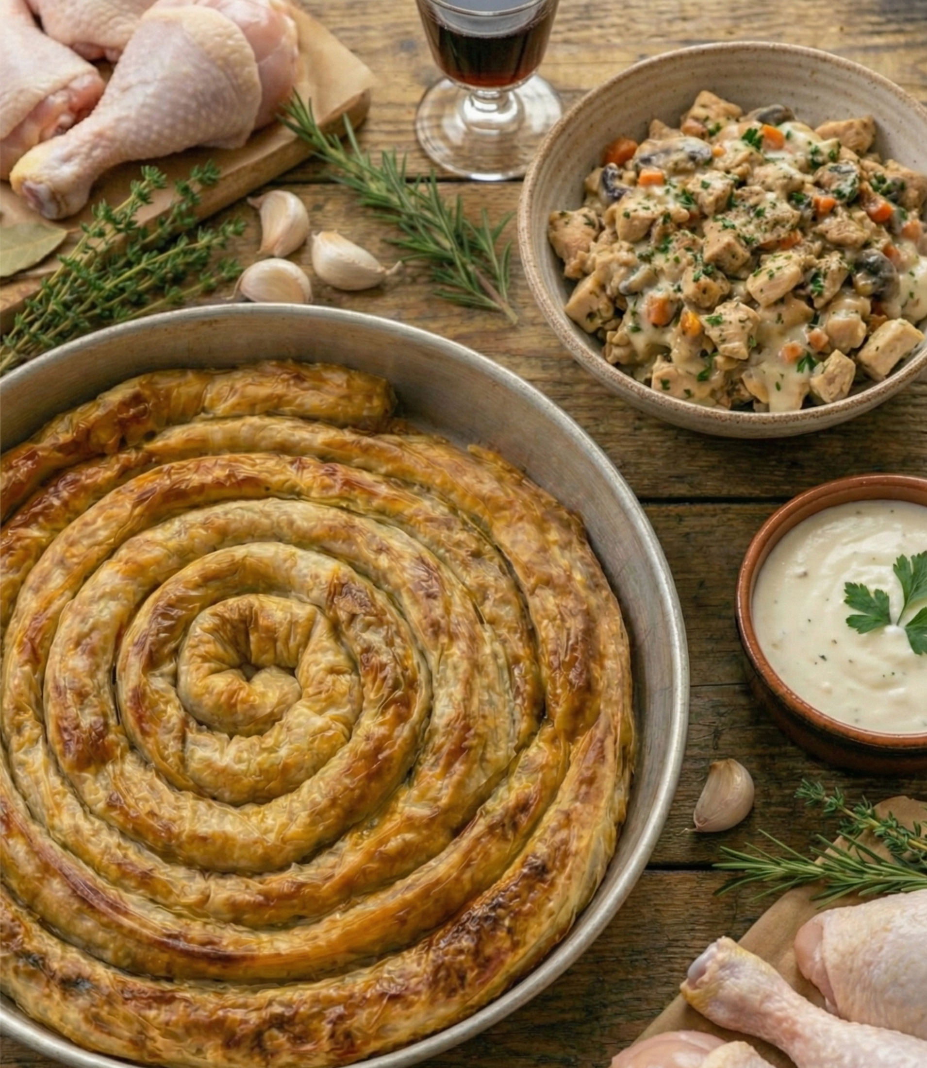 pita sa dimljenim piletinom i besamel sosom gurmanska.jpg